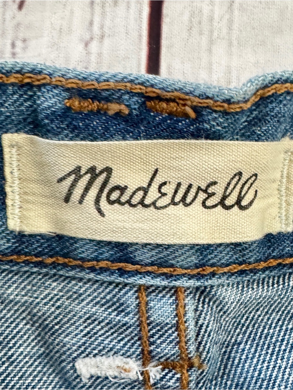 Madewell Balloon Jeans Workwear Edition NC337 Size 23 - Picture 4 of 8